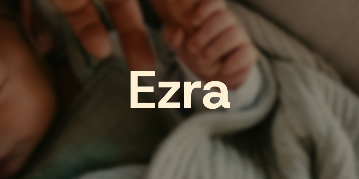 Ezra Name Meaning: Origin and Steady Strength Thumbnail